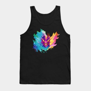 I Love Dragon Tank Top